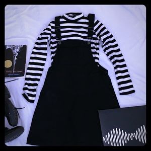 Black Overall Dress